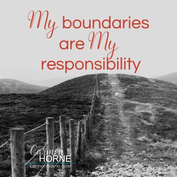 5 Boundaries That are Our Responsibility